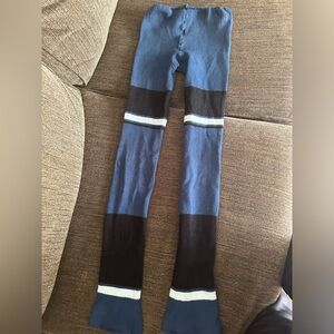 Intermezzo small knit warm up pants